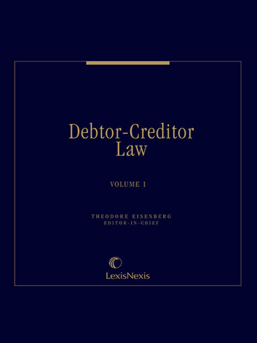 Cover image for Debtor-Creditor Law